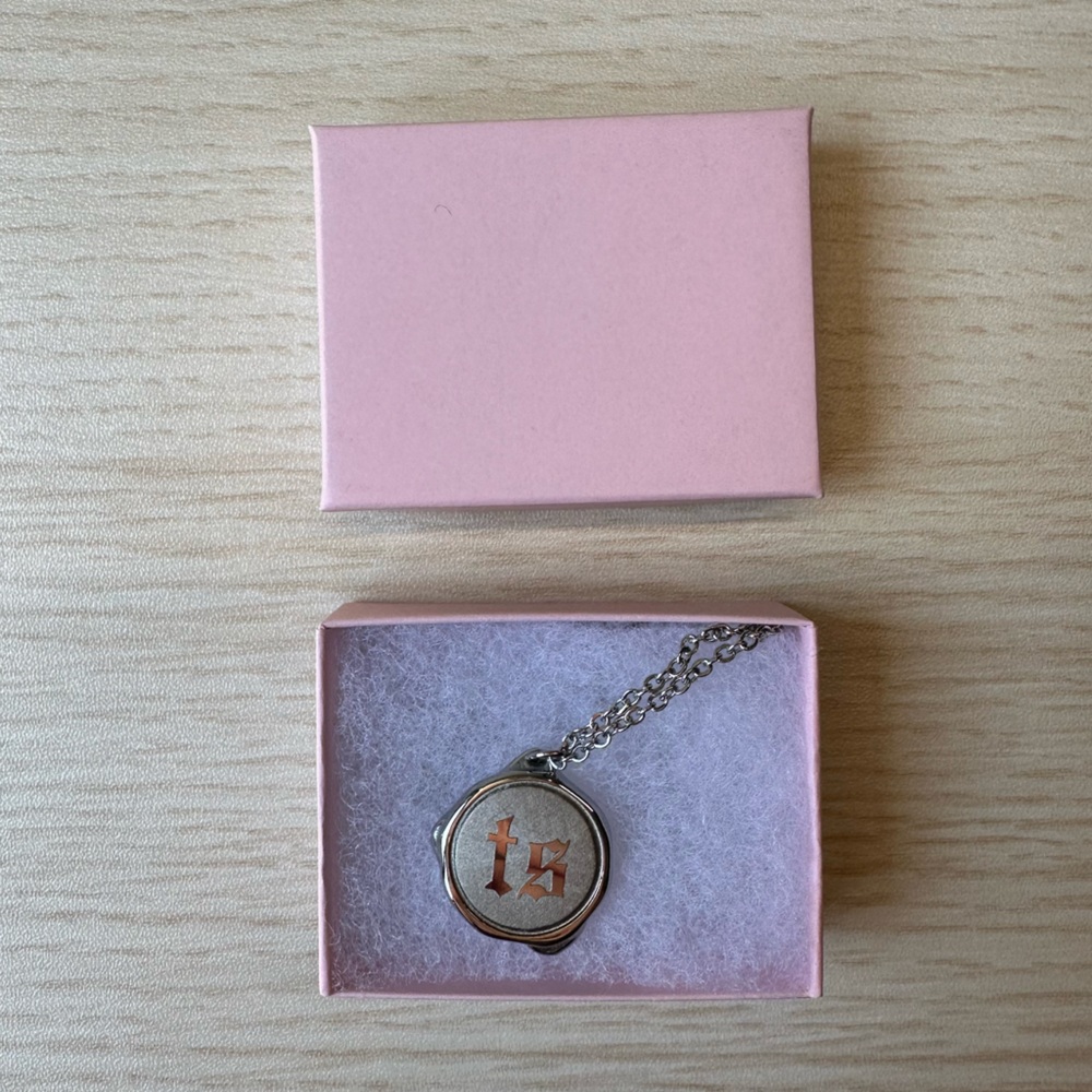 Taylor Swift Reputation Wax Seal Necklace Fanmade